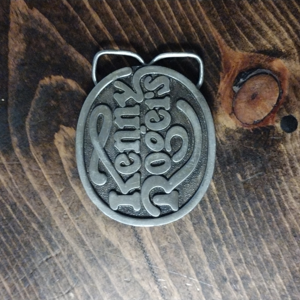Vintage Kenny Rogers belt buckle